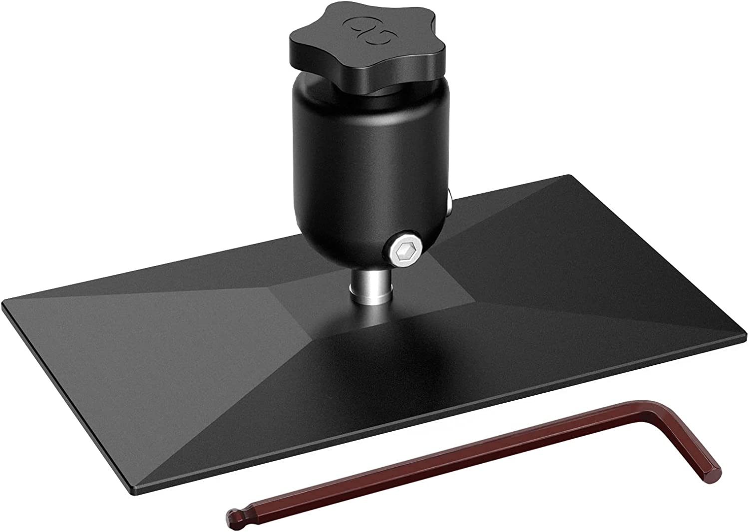 ELEGOO Build Plate for Saturn 8K LCD 3D Printer, Replacement Printing Platform with Sandblasted Surface and Non-Slip Hexagon Socket Screws, Compatible with ELEGOO Saturn 8K image number 3