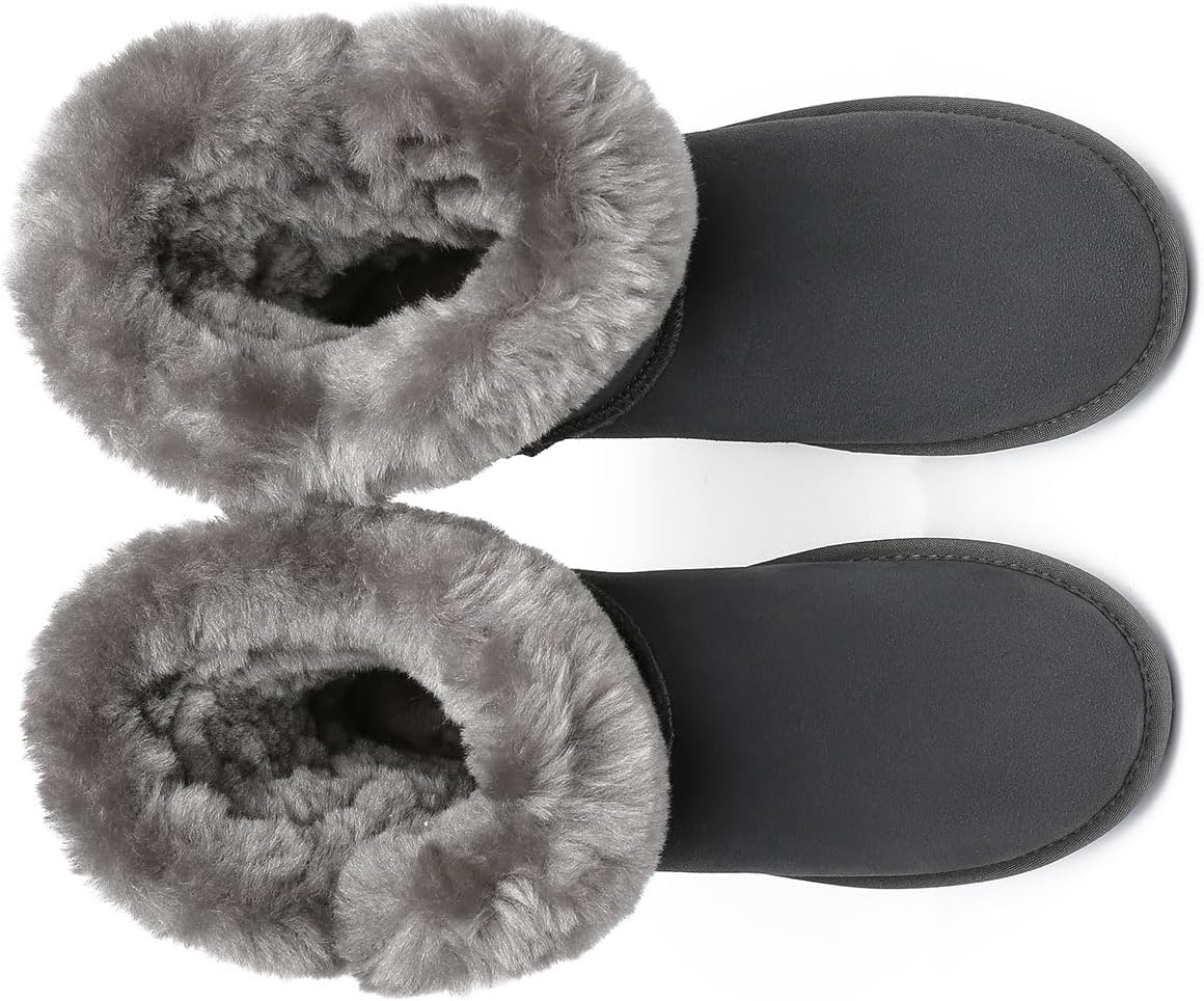 AS Ugg Boots Australian Sheepskin Women Mini Ankle Boots Water- Resistant Tiara image number 2