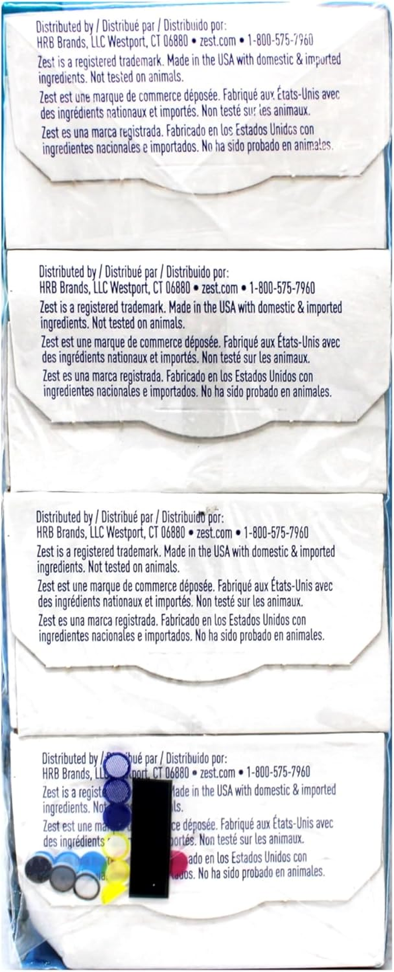 Zest Deodorant Bar Soap, Ocean Breeze, 4 Oz, 8 Bars image number 1