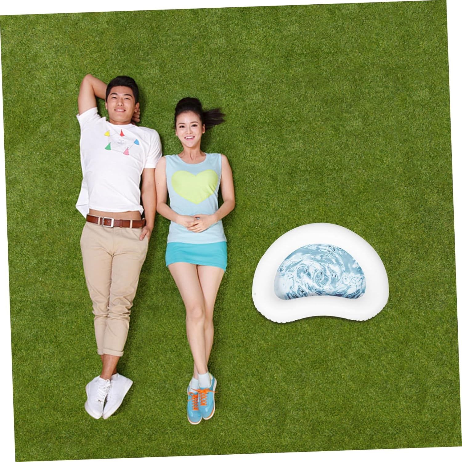 Inflatable Spa Footbath Foot Soaking Bath Water Basin for Foot Pool Foot Bath Foot Soaking Basin Portable Foot Bath for Pool Entry Portable Body Washing Basin Foot Soaker Tub PVC image number 5