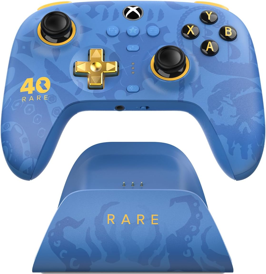 8Bitdo Ultimate 3-Mode Wireless Controller for Xbox, Hall Effect Joysticks, Pro Back Buttons, Compatibility with Xbox Series X|S & Xbox One, Apple, Windows PC & Android - Rare 40Th Anniversary Edition image number 6
