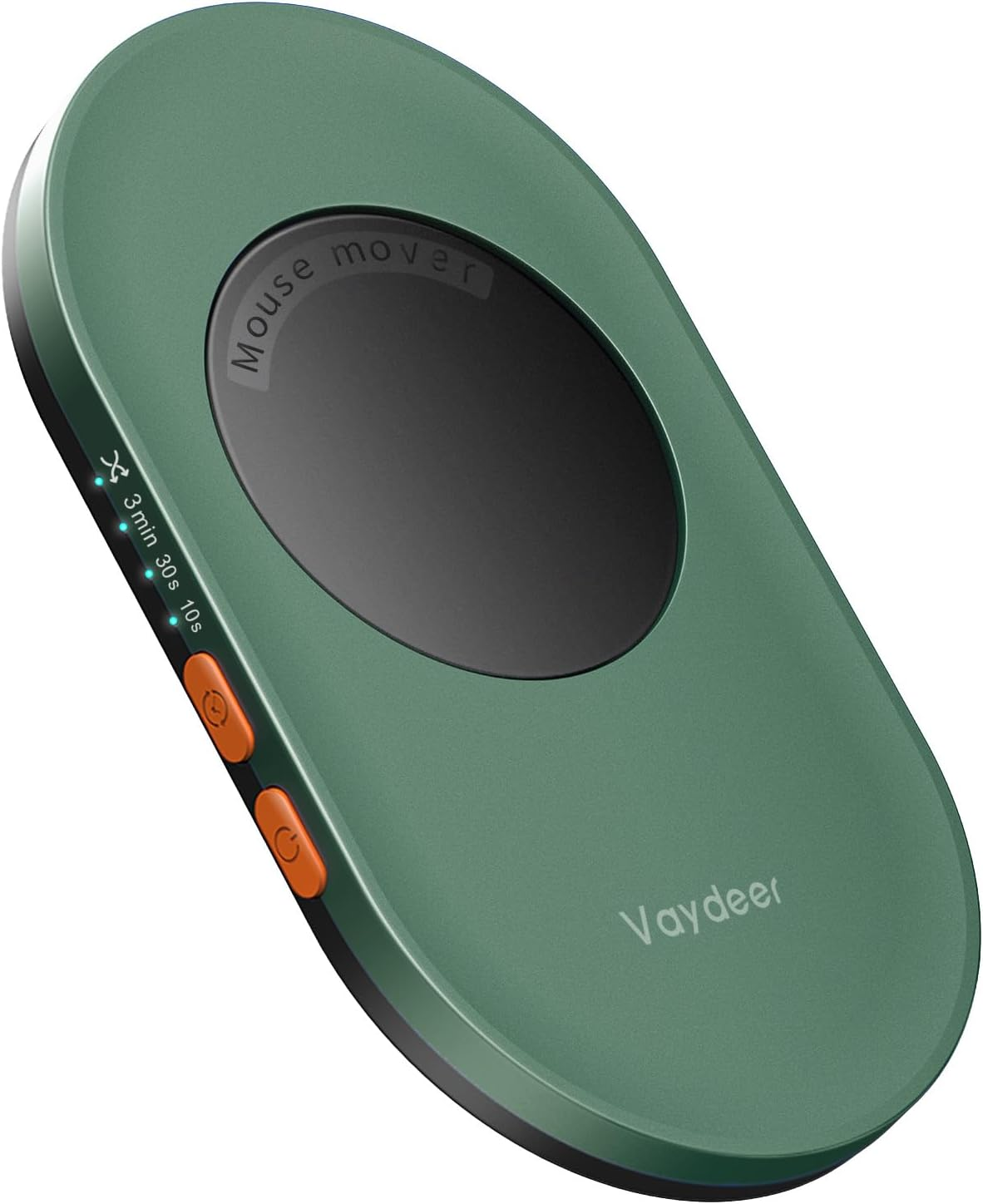 Vaydeer Ultra Slim Mouse Mover, Air 3 Mouse Jiggler with Adjustable Interval Timer, Undetectable & Noiseless, Simulates Realistic Mouse Movement, Driver-Free for Keeping the PC Active and Secure