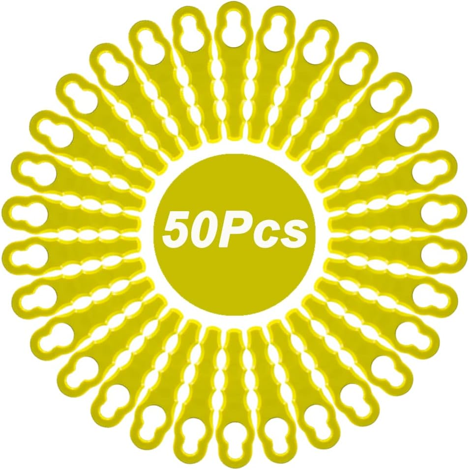 50Pcs Replacement Blades Compatible with Strimmer Head by Fourshow image number 5