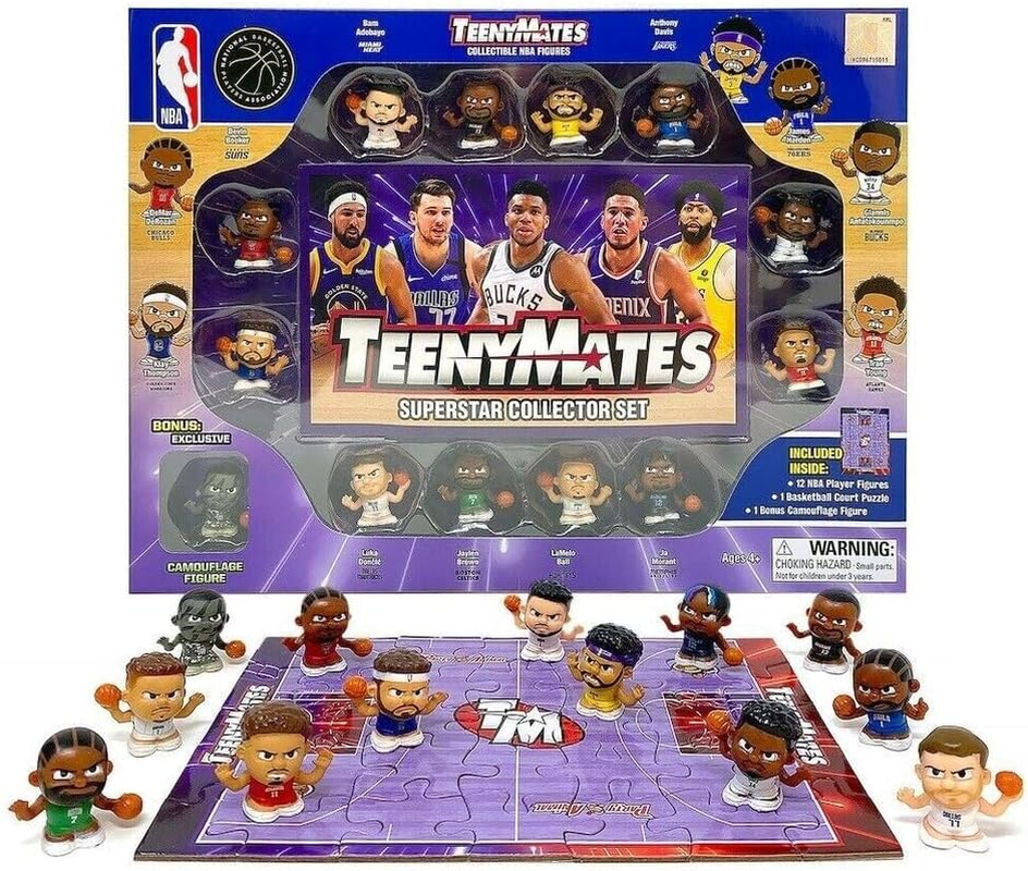 Teenymates NBA Series 8 Superstar Collectors Box Gift Set image number 2