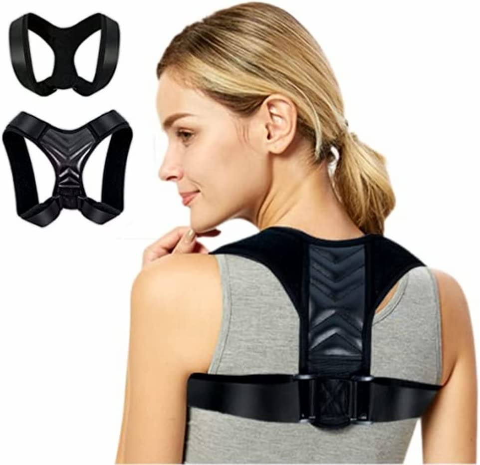 Posture Corrector-Back Brace for Men and Women | Fully Adjustable Straightener for Mid,Upper Spine Support- Neck,Shoulder,Clavicle and Back Pain Relief | Comfortable & Breathable Straps,Invisible (XS) image number 6