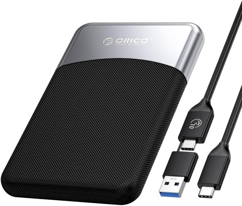 ORICO 2 TB External SSD with 2 in 1 USB C Cable, External Hard Drive SSD USB 3.2 Gen 1 up to 460 Mb/S, Portable SSD for USB-C Smartphone, PC, Tablet, Labtop - M25PRO image number 1