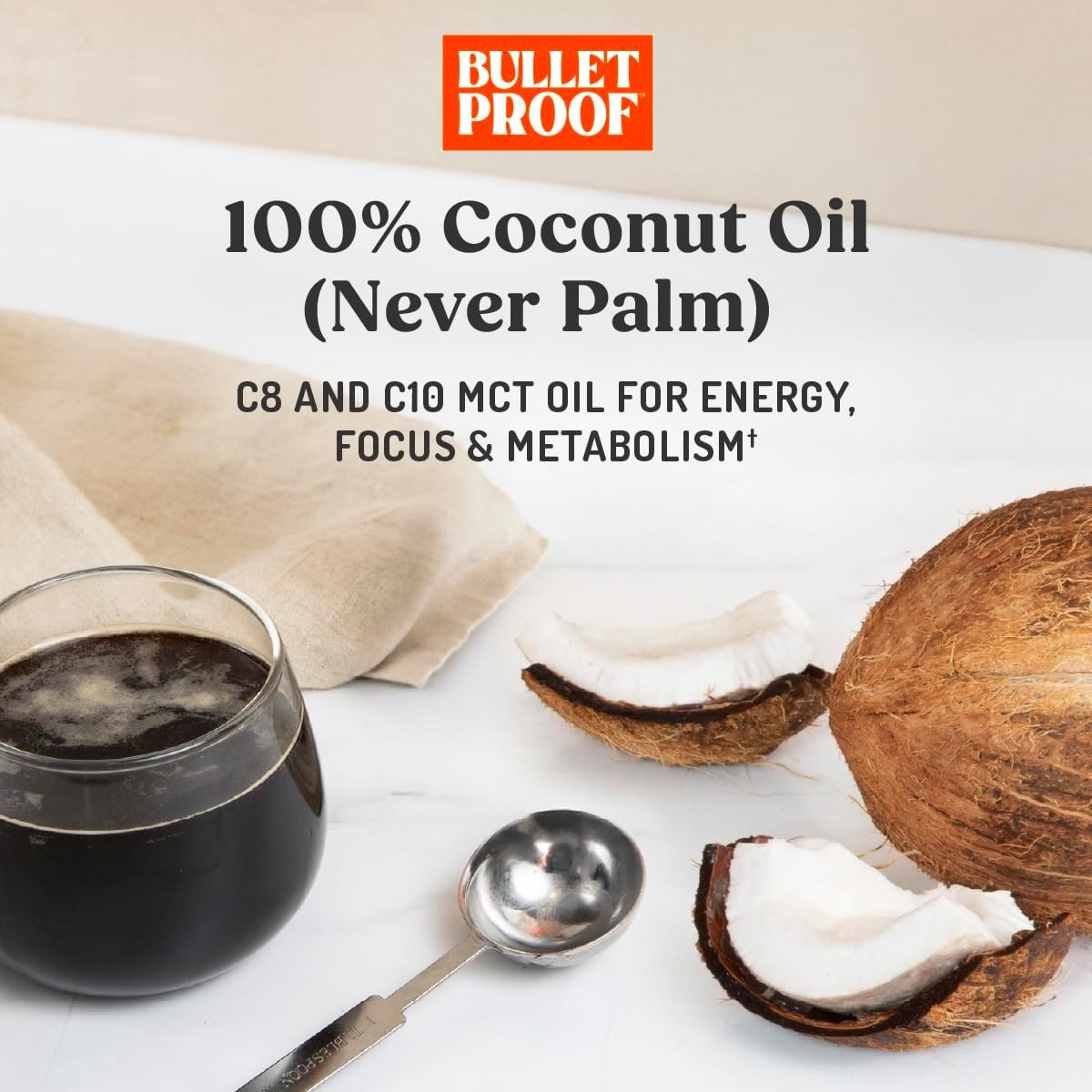 Bulletproof MCT Oil 946Ml (32 Ounces) image number 2