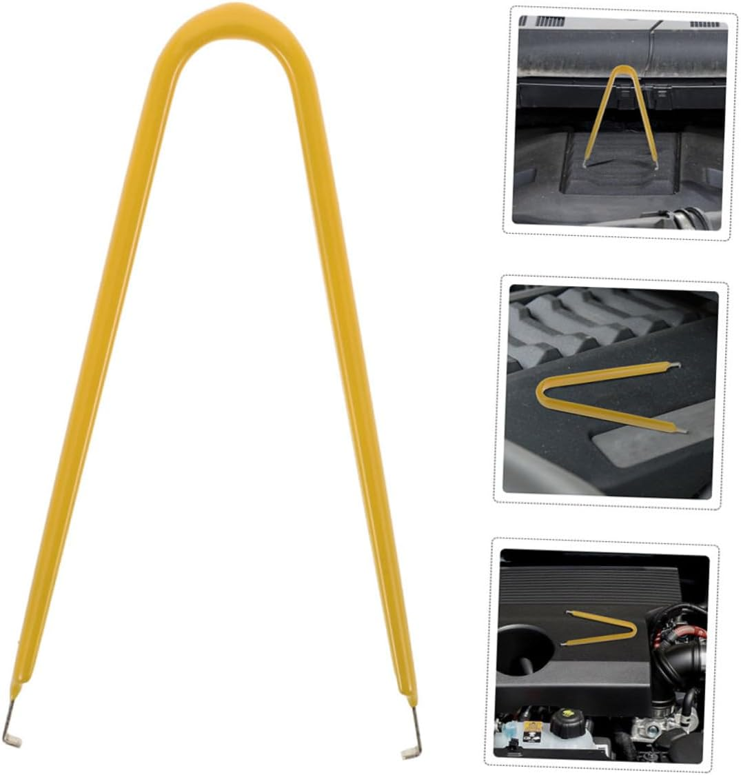 MUCKLILY 4Pcs Car Fuse Removal Tool Stainless Steel Switch Puller for Automotive Fuse Extractor Replacement for Electrical Tools image number 6