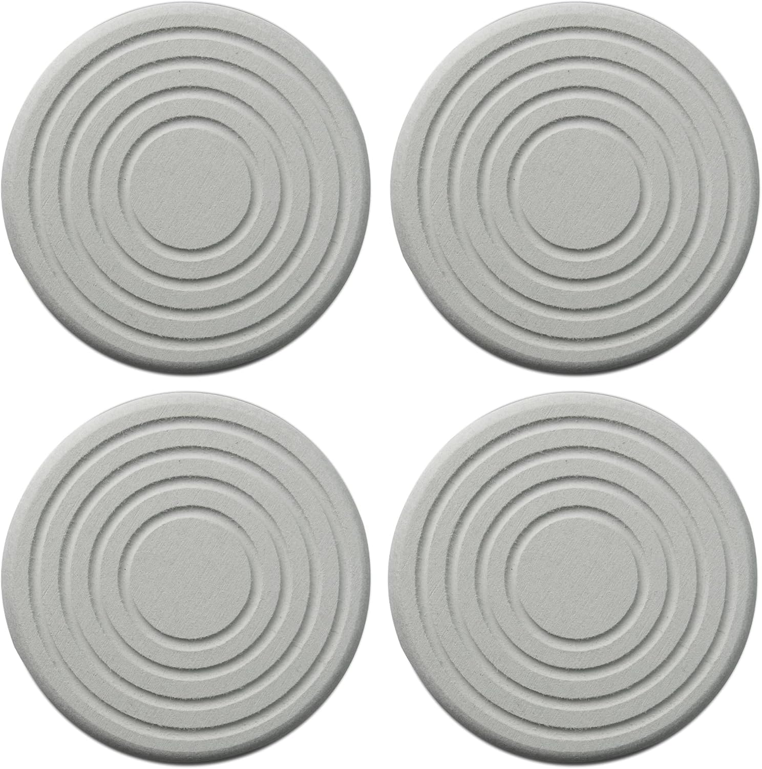 SKYLAR LIFE Absorbent Diatomite Coaster for Drinks and Plants, Fast Water Absorption, Non-Slip, Odorless, Eco-Friendly, Set of 4 image number 4