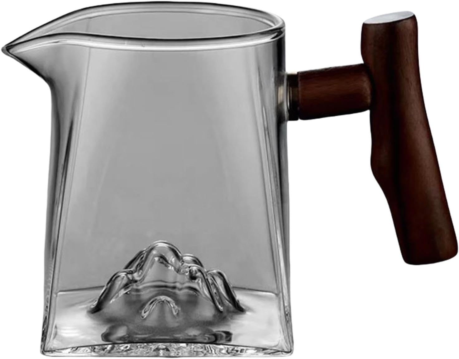 Glass Teapot, Glass Coffee Pot - Espresso Container with Handle | Heat Insulating Coffee Machine Replacement, 330Ml Pour over Coffee Mug for Travel and Camping Use image number 1