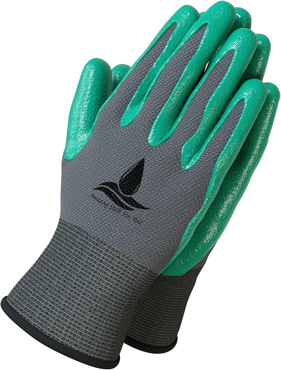 Garden Gloves for Women and Men - (2 Pairs per Package) - Super Grippy with Special Protective Coating against Cuts for Gardening - Fishing - Auto and Work Activities S,M,L Sizes