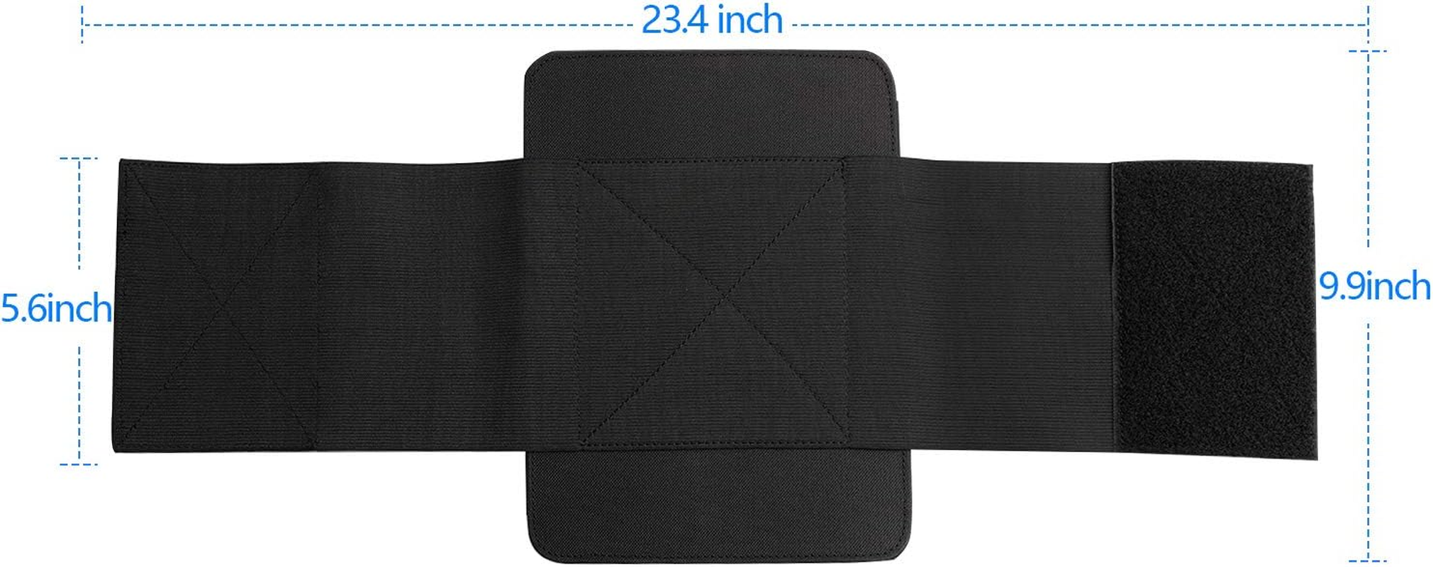 Hikig Car Headrest Mount Holder for 7 Inch to 11 Inch Swivel and Flip Style Portable DVD Players - Adjustable Angle and Rotate Screen - Black image number 5