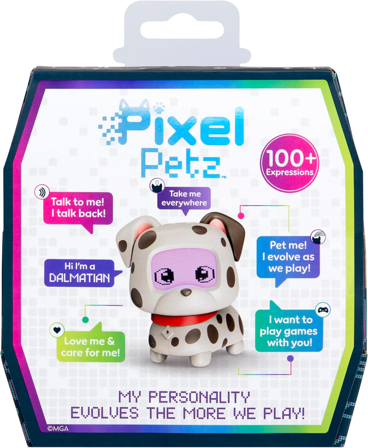 MGA Entertainment Pixel Petz - Dalmatian - Interactive Digital Pet Dog - Suitable for Children Ages 4+ image number 2