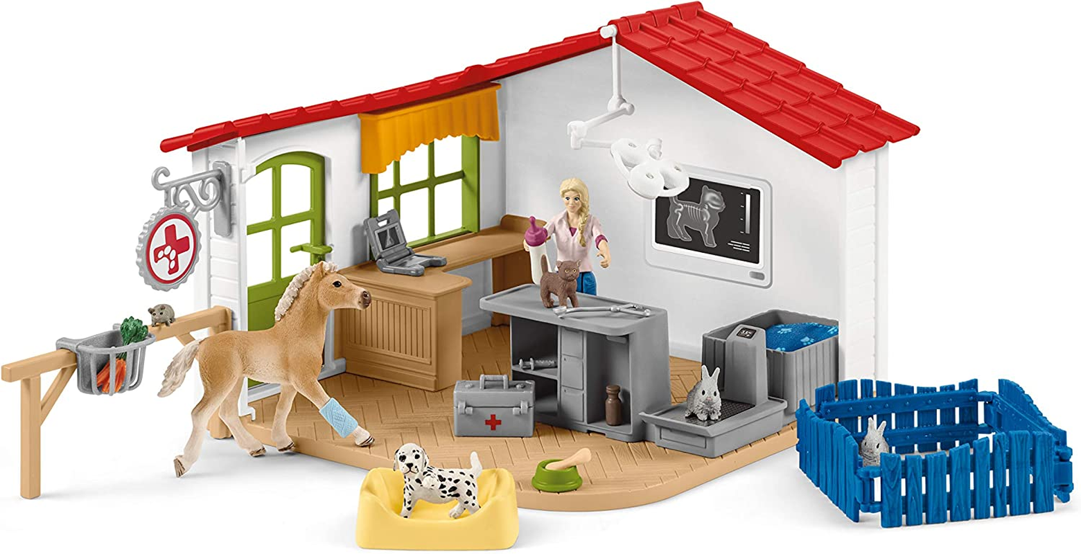 Schleich - Veterinarian Practice with Pets image number 4