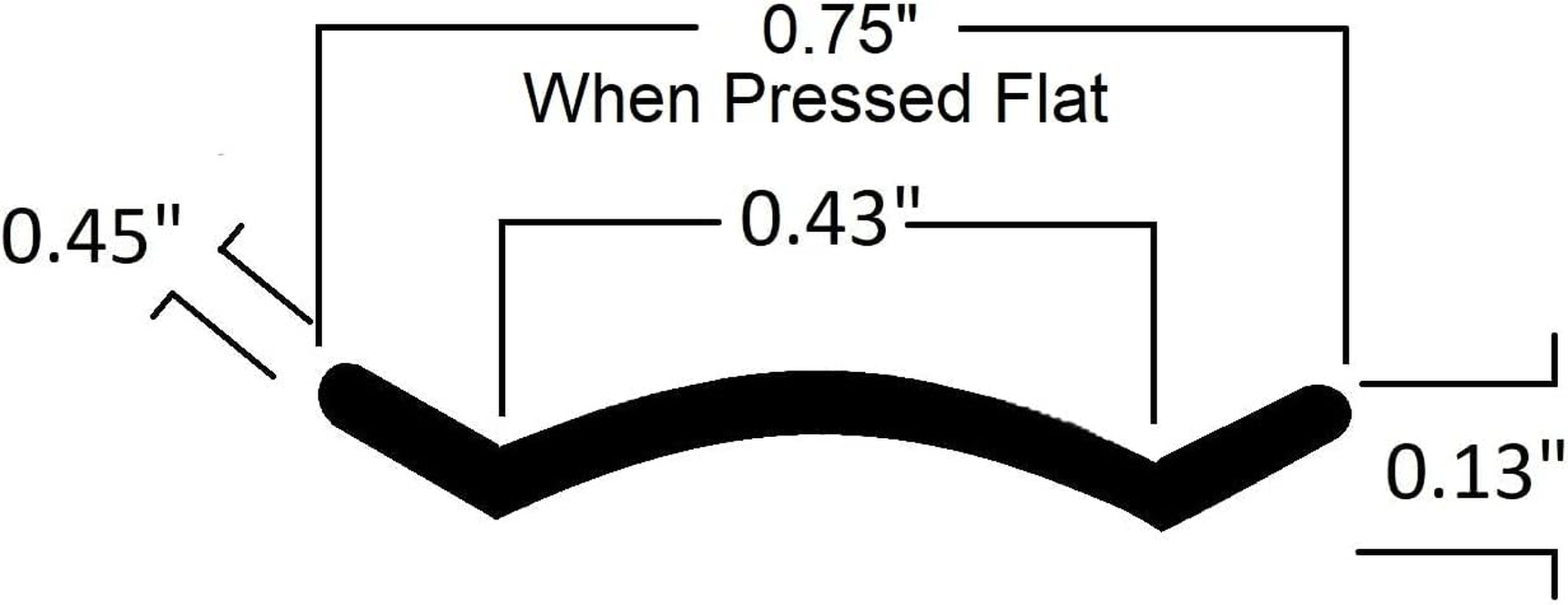 Autmotive Authority Vinyl 3/4" Insert Molding Trim Screw Cover RV Camper Travel Trailer (White, 100 Feet)