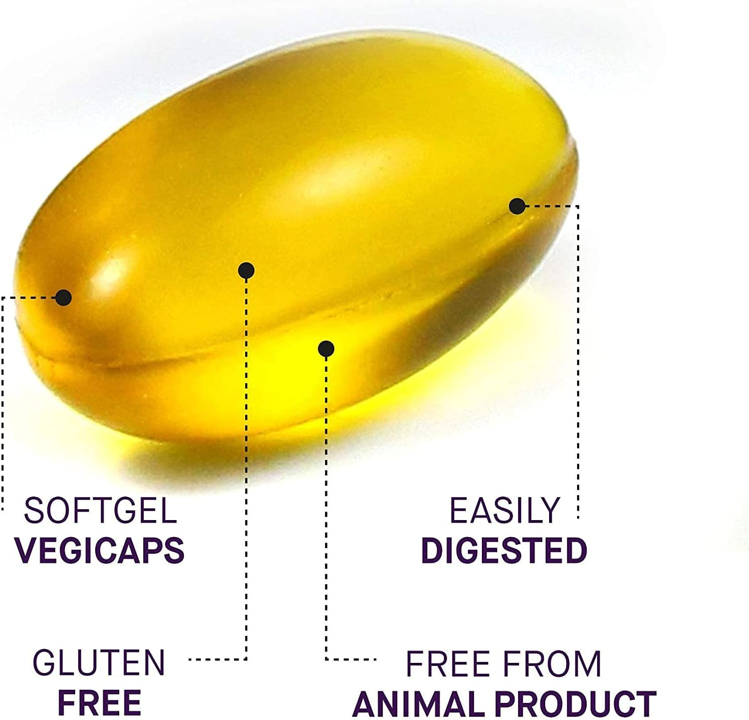 Hab Shifa Ultra Strength Premium Black Seed Oil 5% TQ | 500Mg Softgel |100% Cold Pressed Organic Nigella Sativa Black Cumin Seeds Thymoquinone & Omega 3 6 9 Hair, Skin, Heart & Wellness (60 Softgels) image number 2