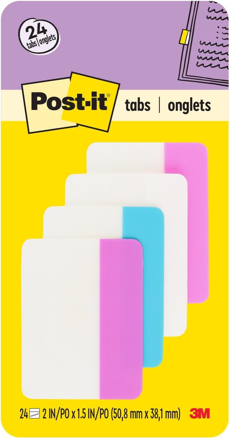 Post-It Filing Durable Tabs 50.8Mm X 38.1Mm 686-PWAV image number 2