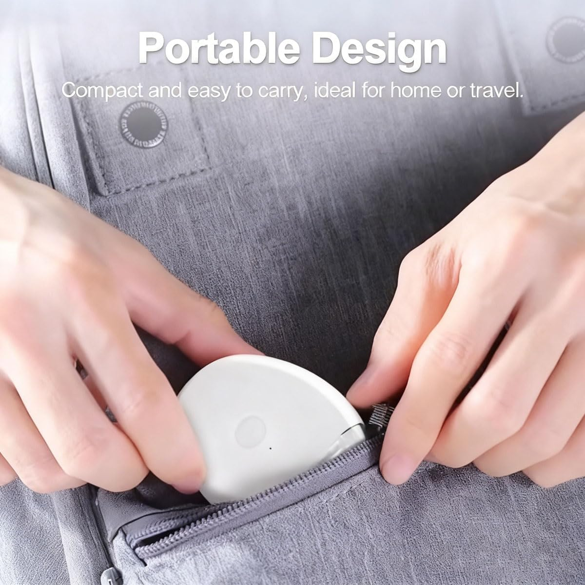 Universal Automatic Fingernail Grinder, Electric Nail Clipper with LED Light, Portable and Light Quiet, Filing Tool for Grooming Home Use Convenient Travel Nail Care (2 PCS) - 2 Pcs image number 6