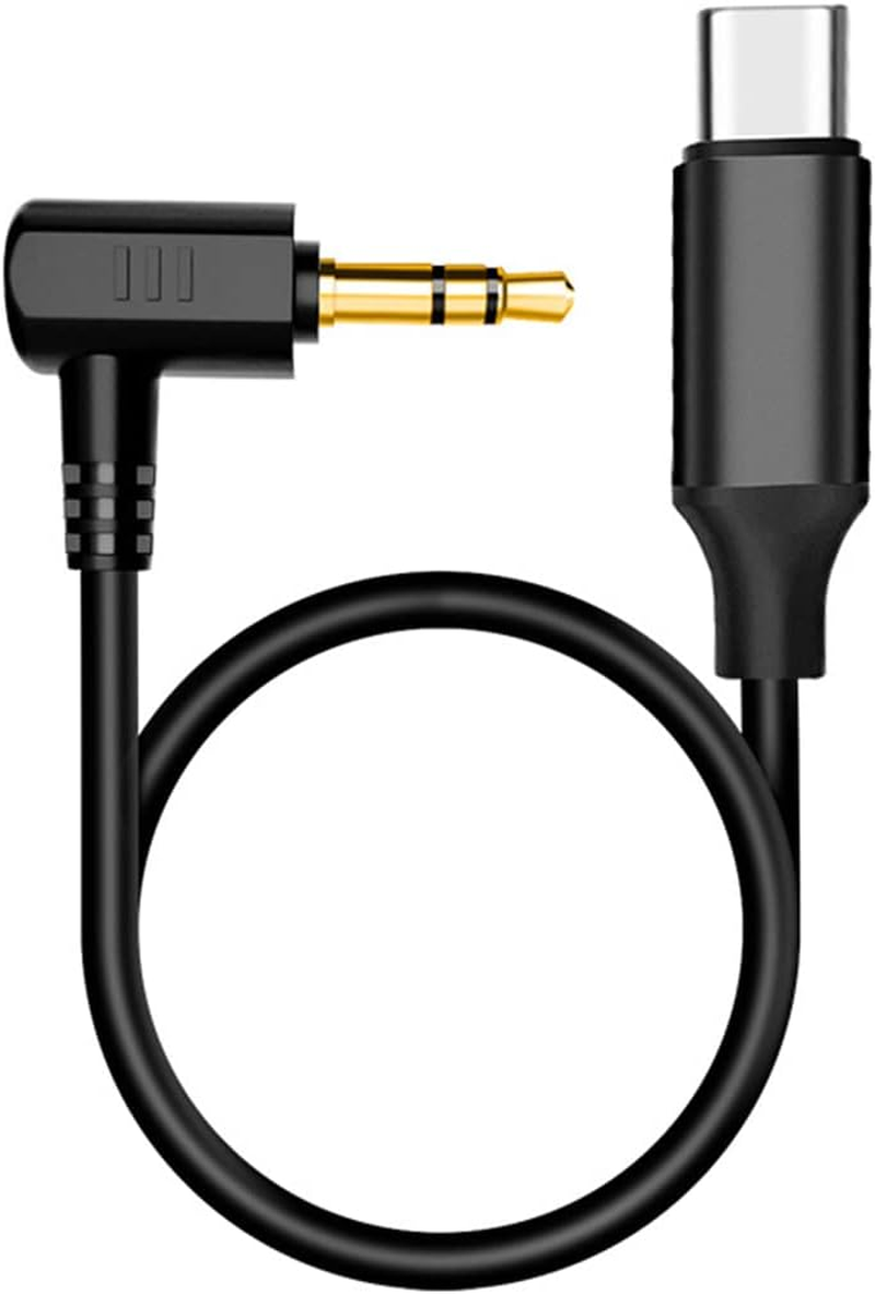 USB C Microphone Adapter 3.5Mm Male TRS to Type C Videomic Dongle Mic Cable, Compatible with Samsung Android Phones RODE Videomicro image number 5