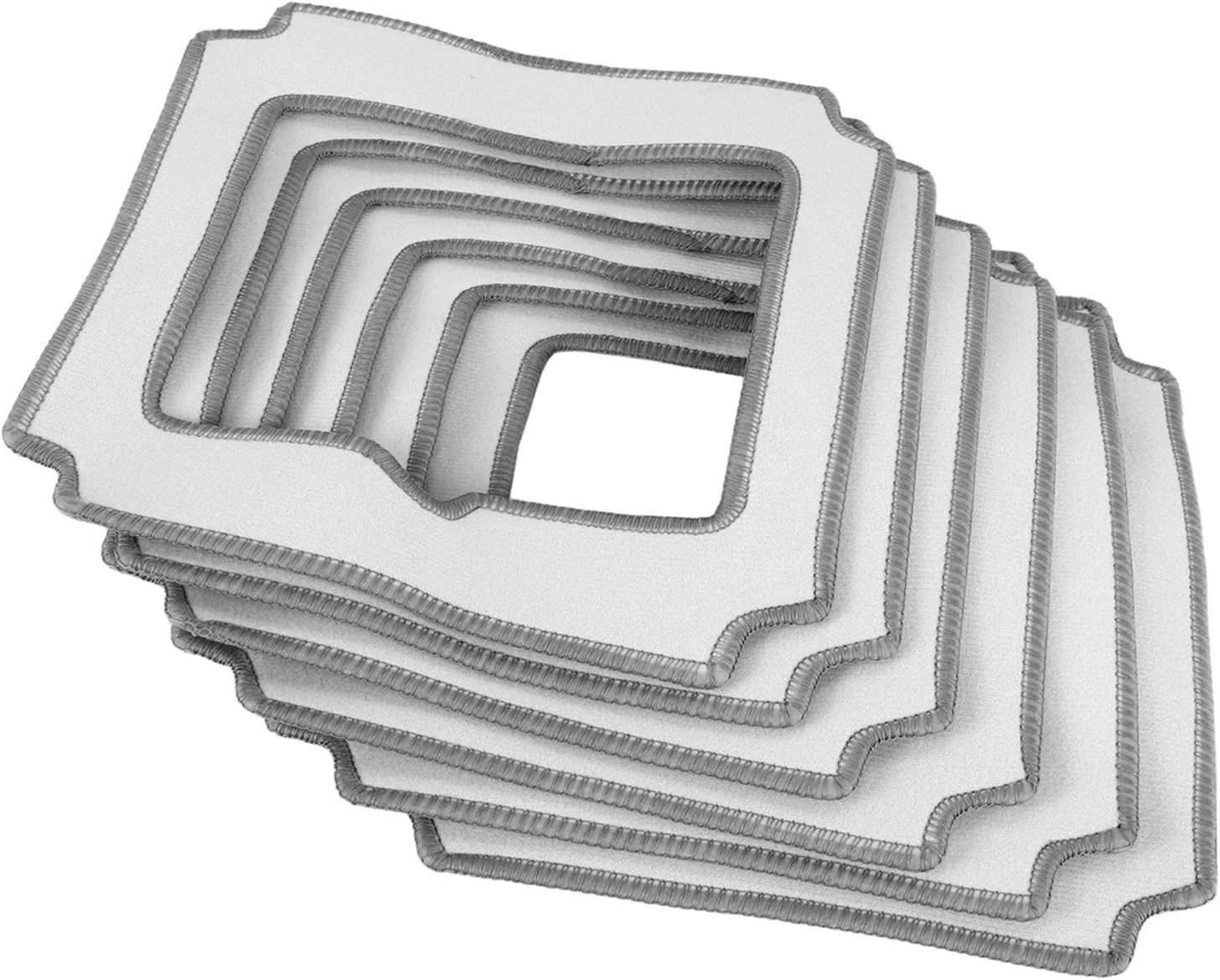 6PCS Window Cleaning Robot Mop Cloth Cleaning Rag Towel Dust Cloth Cleaning Cloth，Compatible for LIECTROUX，YW509 B20 image number 5