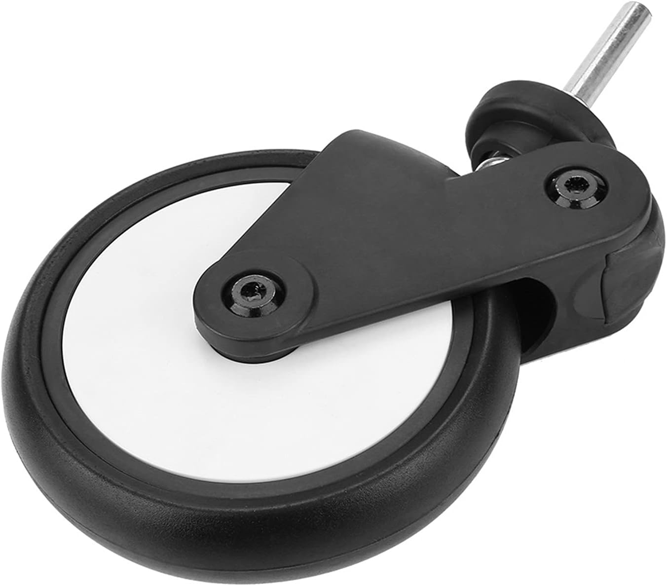 Meiyya Baby Stroller Wheel Tool Stroller Replacement Wheels,Stroller Wheel Accessory Stroller Wheel Wear Resistant for Yoyo for Kiddopotamus for Chbaby for Yoya Accessories(A Pair of Front Wheels)