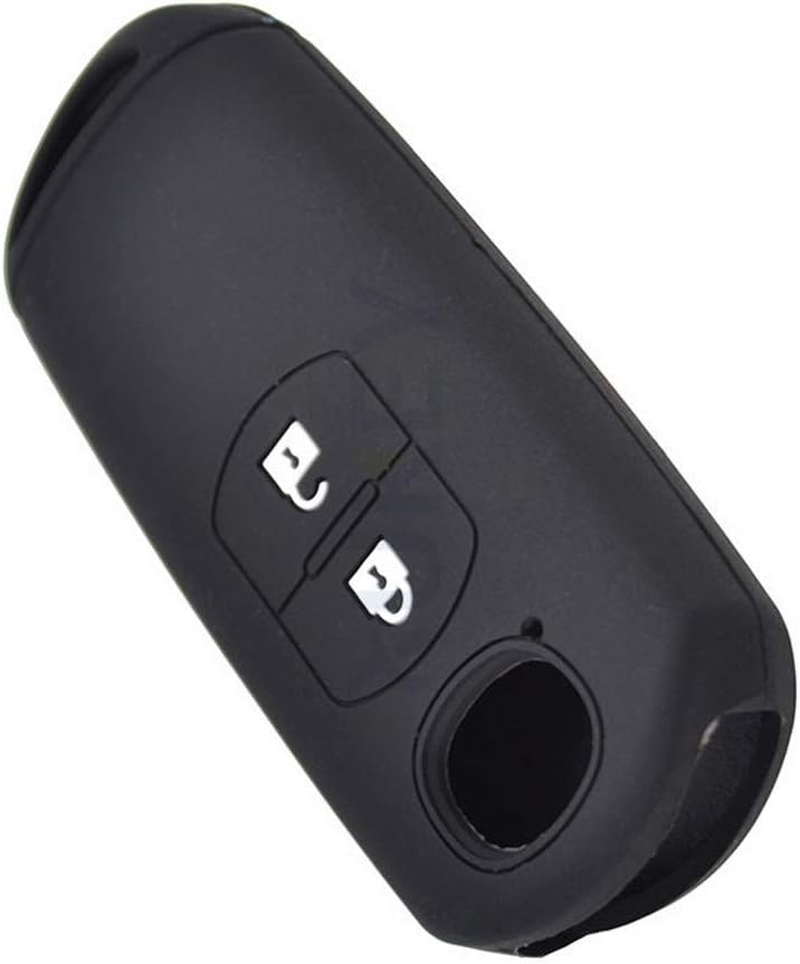Silicone Car Key Cover Case for Mazda 2 3 5 6 CX-3 CX-5 CX-7 CX-9 Speed Miata MX5 Remote Fob 2 3 4 Buttons (2 Buttons) image number 4