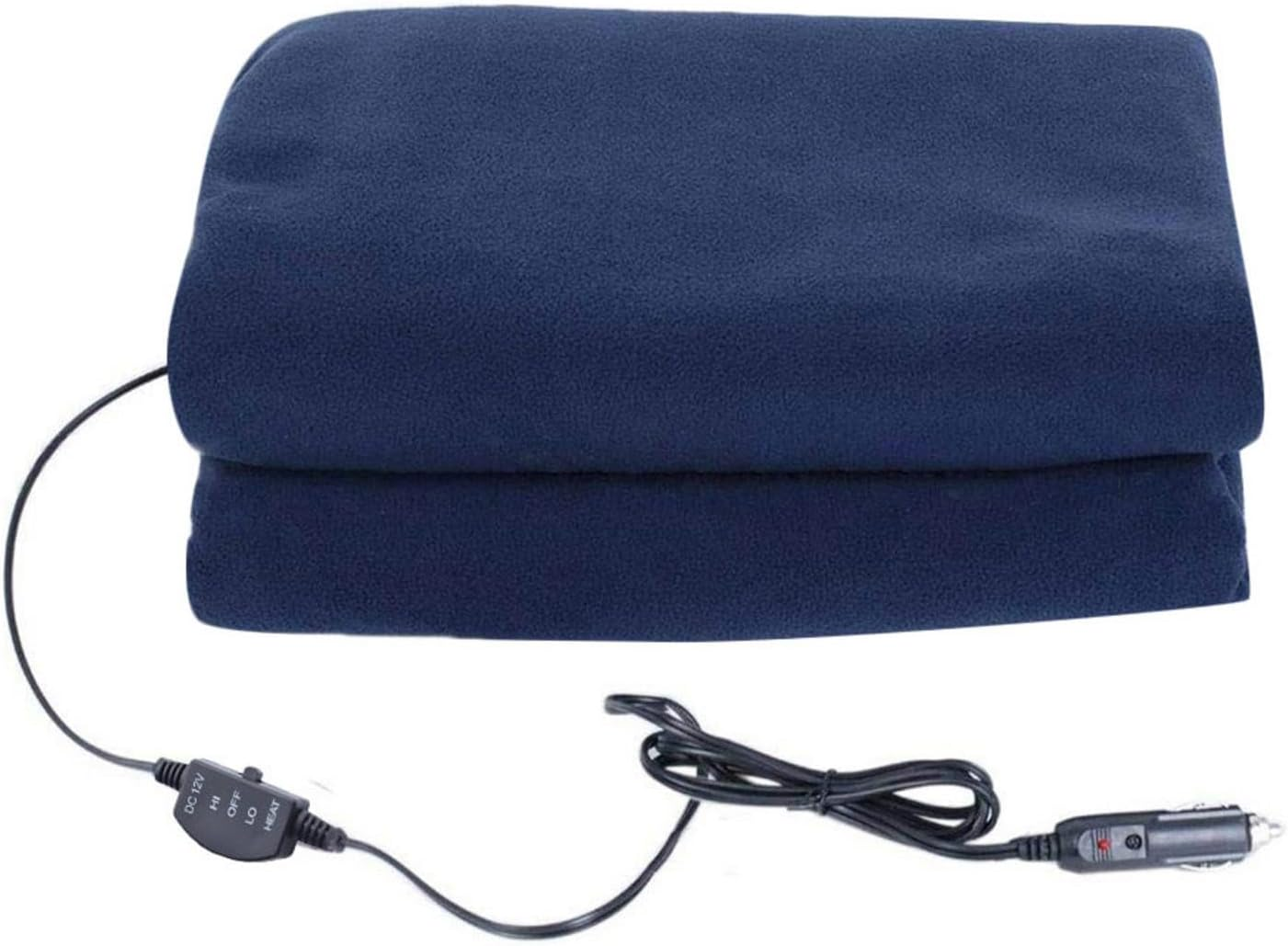Car Heating Blanket - 12V Electric Heated Blanket, Travel Heating Blanket | Car Heated Blanket, 3- Control Car Blanket & Cold Weather Blanket for Camping & Winter (145 * 100Cm) image number 1