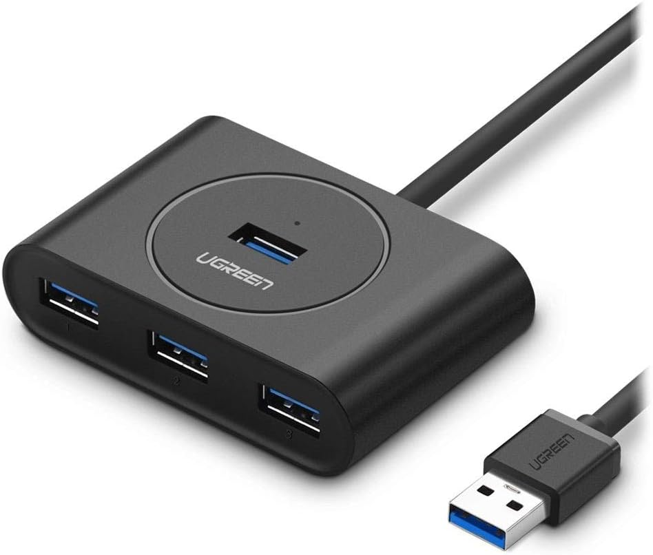 UGREEN USB 3.0 4 Ports Hub Black 50CM (20290) (V28-ACBUGN20290)