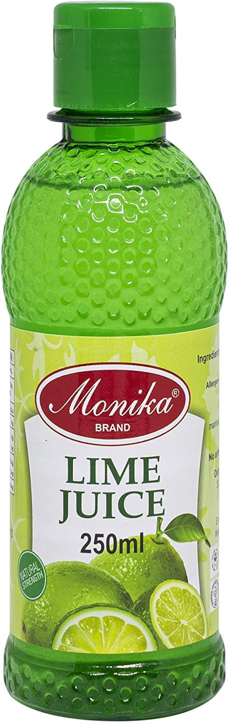 Monika Lime Juice, 12 X 250 Ml