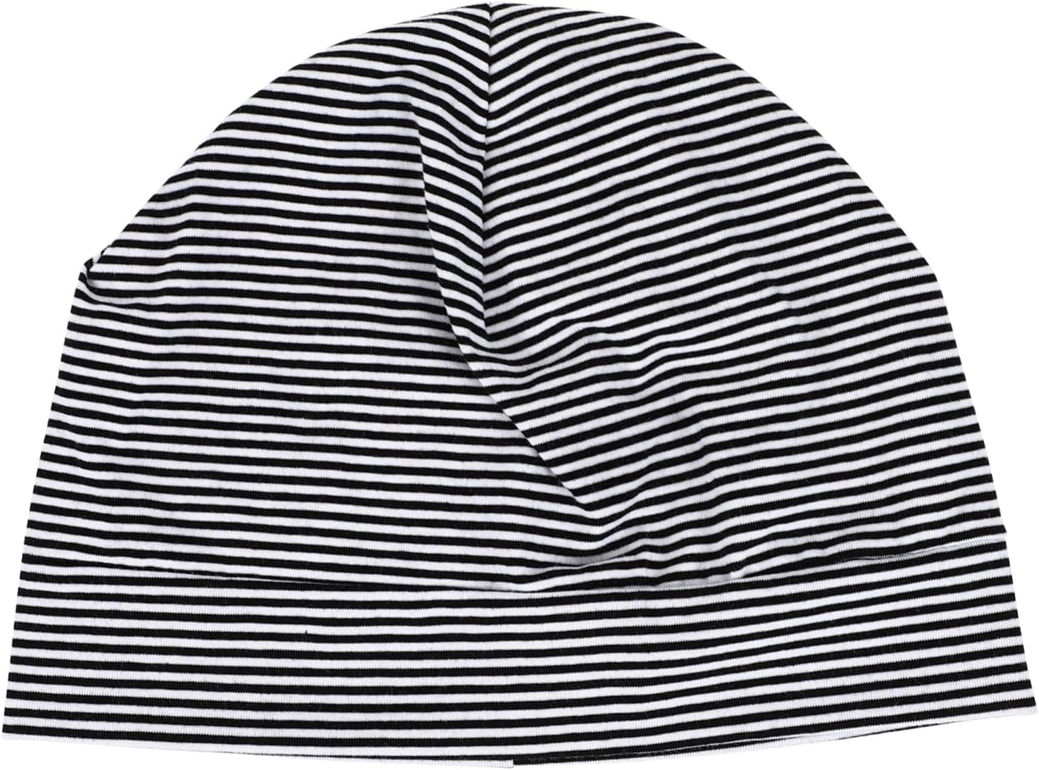 HORIALENCE Thin Cotton Sleeping Beanie Hat with Elastic Band for Sports and Sleep Breathable Lightweight Hair Accessory Cap for Women and Men Comfortable Stretchable Fit image number 3