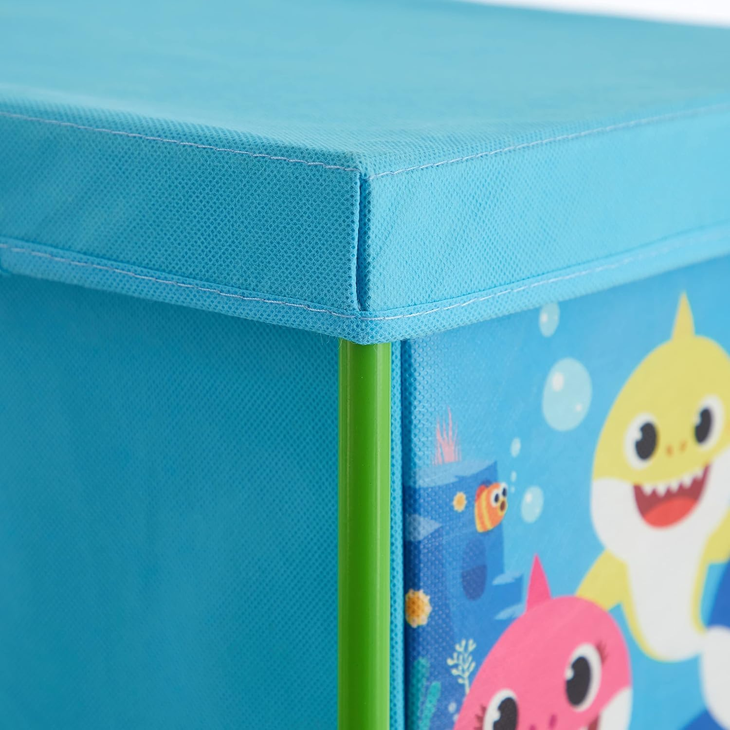 Idea Nuova Nickelodeon Baby Shark 3 Tier Fabric Storage Organizer with 3 Cubes and Removable Lid - Paw Patrol image number 4