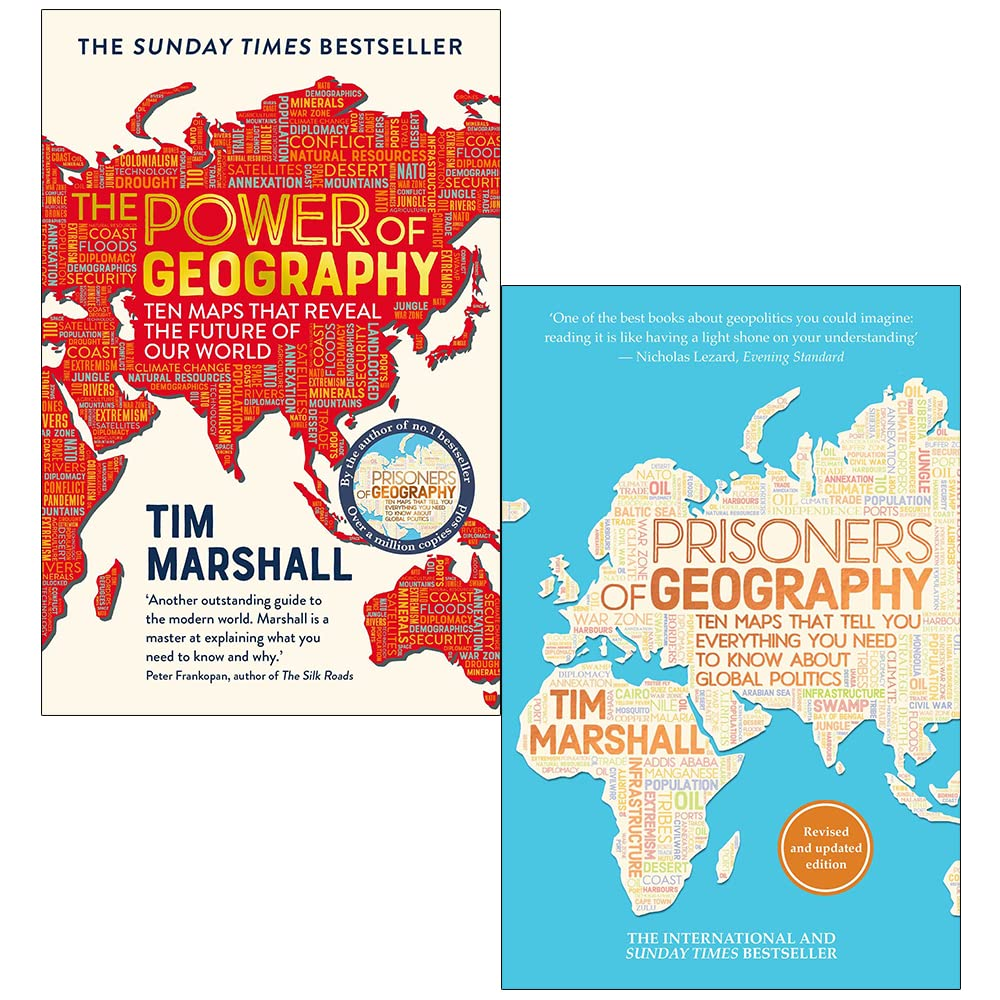 Tim Marshall Collection 2 Books Set (The Power of Geography, Prisoners of Geography) image number 1