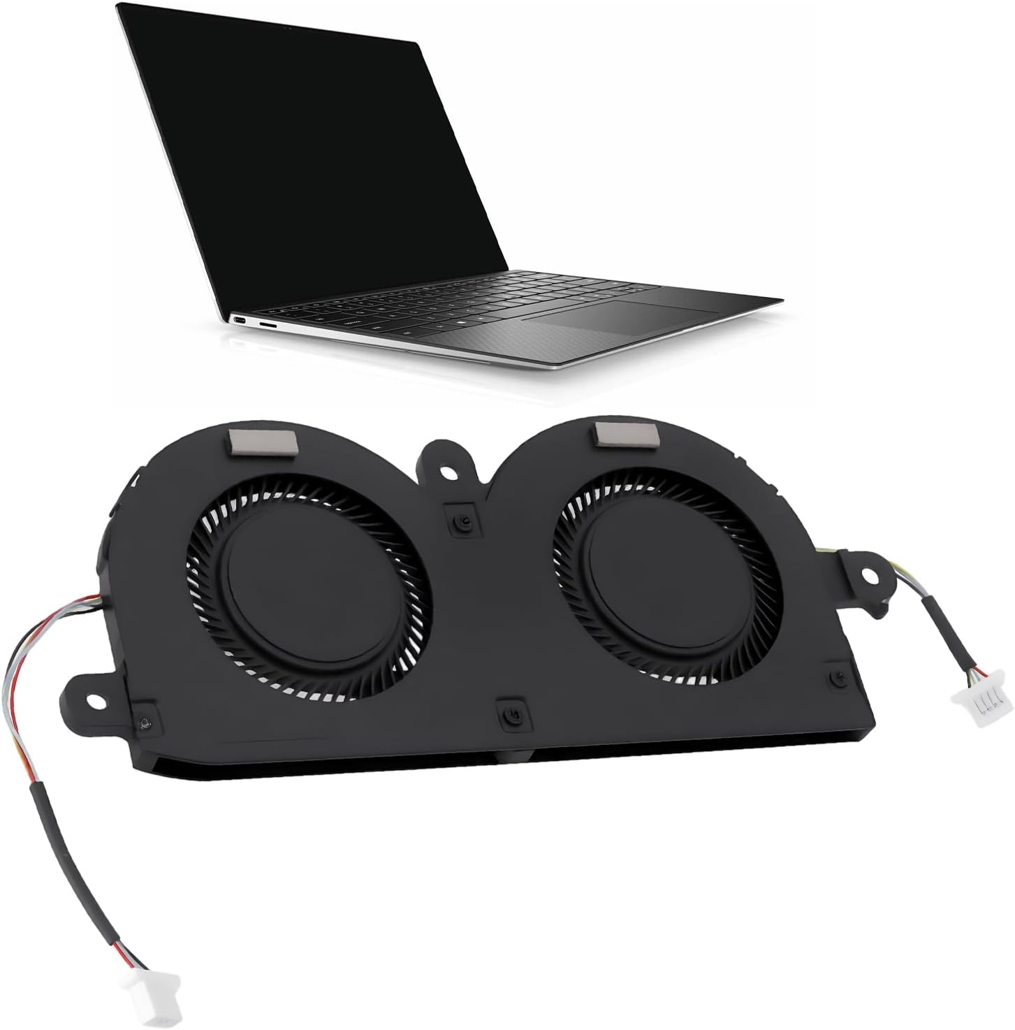 Be in Your Mind 4Pin Laptop CPU Cooling Fan Compatible with Dell XPS 13 9370 9380 0980WH 980WH Series image number 1