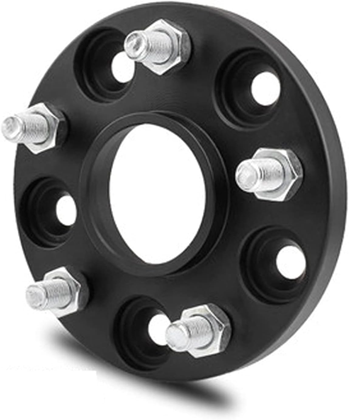 KIXURO 1PCS Car Tyre Flange Wheel Spacer Forged Car Tire Gasket Wheel Hub Adapter PCD 5X114.3 4X100, for Toyota, for RAV4, CH-R Mark X Brevis Hub Centric Wheel Spacers Adaptors(5-114.3-35Mm) image number 3
