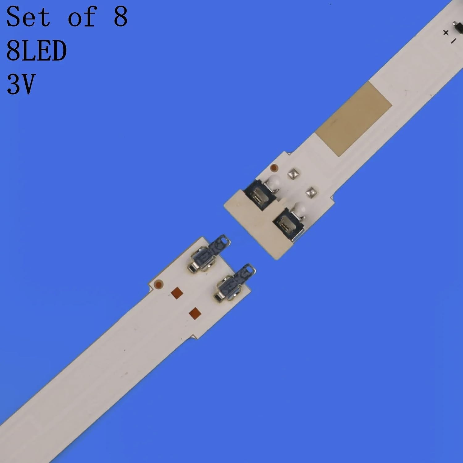 KBCTFWP 8Pcs/Set LED Backlight Strip Fit for Samsung UN48J5200 UE48J5200AW UE48J5250 UE48J5270 UE48J5005 BN96-37296A 37297A 2015 SVS48 image number 4