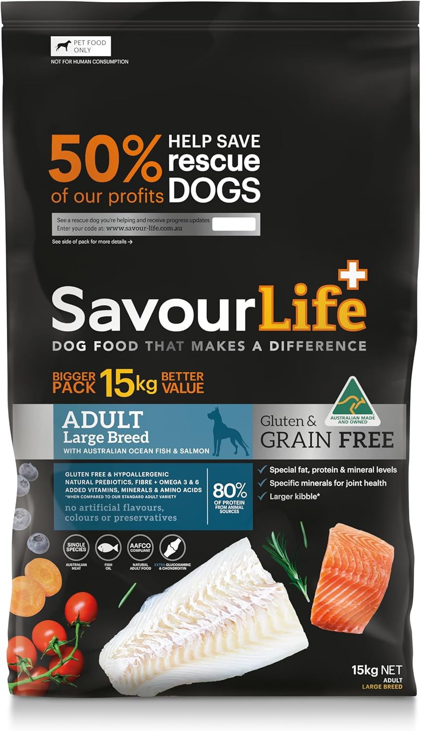 Savourlife Dog Dry Food, 15 Kilograms image number 3