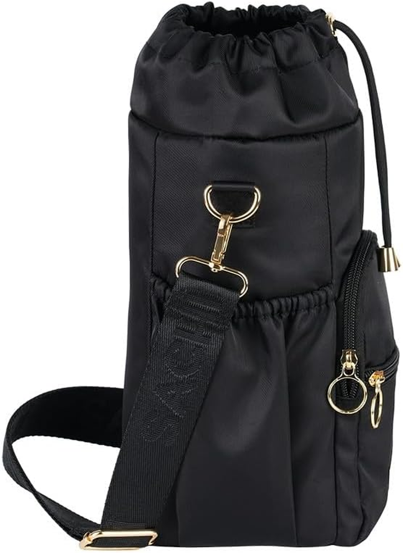 Sachi Crossbody Insulated Bottle Bag - Black image number 4