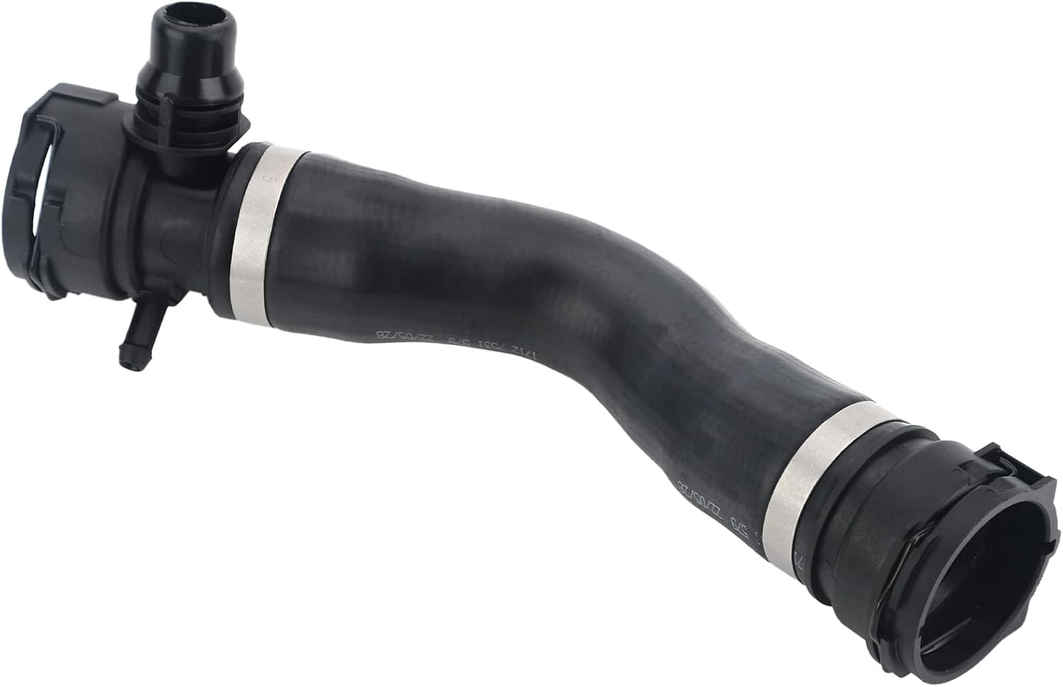 Engine Upper Radiator Coolant Water Hose Pipe Compatible with BMW E82 E88 E92 E91 E90 Z4 128I 323I 325I 328I 330I Replace 17127531579 image number 3