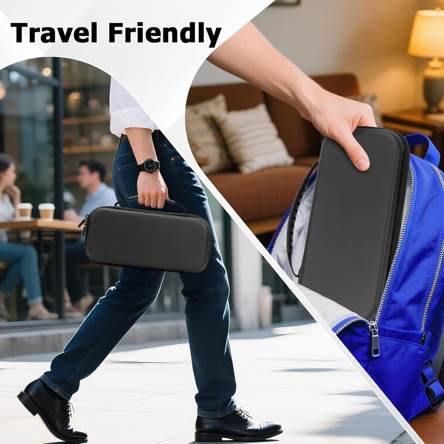 Carrying Case Compatible with Nintendo Switch 2 (2025), Protective Travel Case with 10 Game Cartridge Slots for Charger and Switch 2 Accessories image number 4