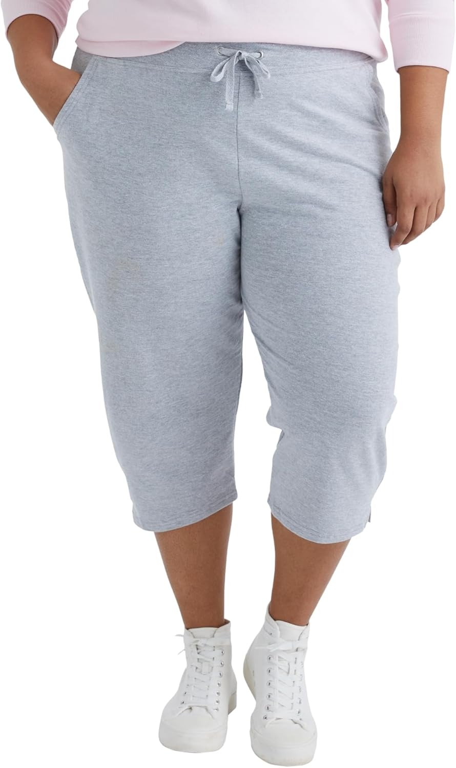 Just My Size Women'S French Terry Capri