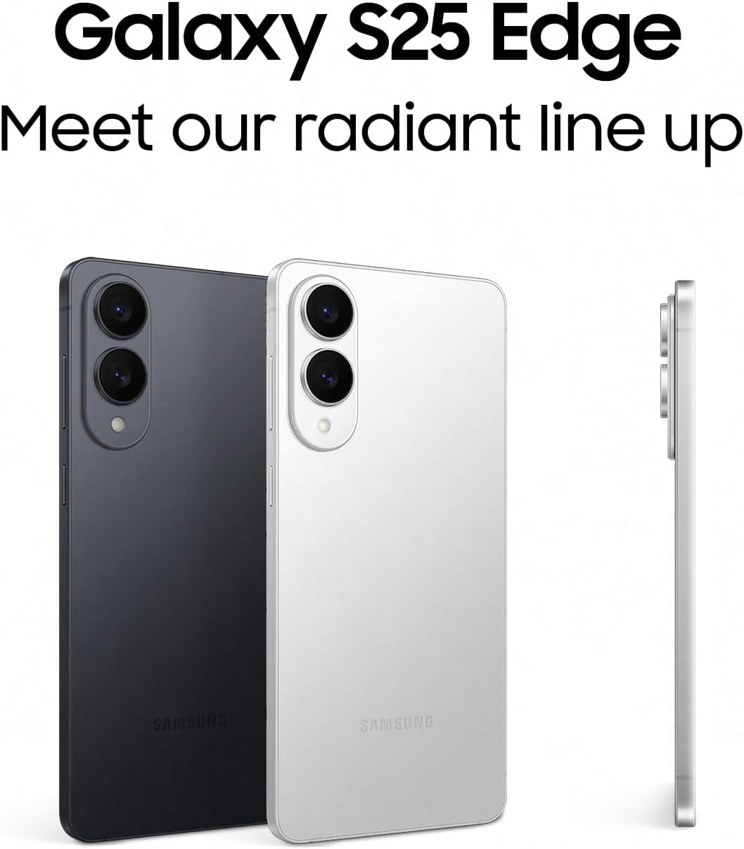 Samsung Galaxy S25 Edge [AU Version] 12GB RAM, 512GB Storage, Titanium Silver image number 3