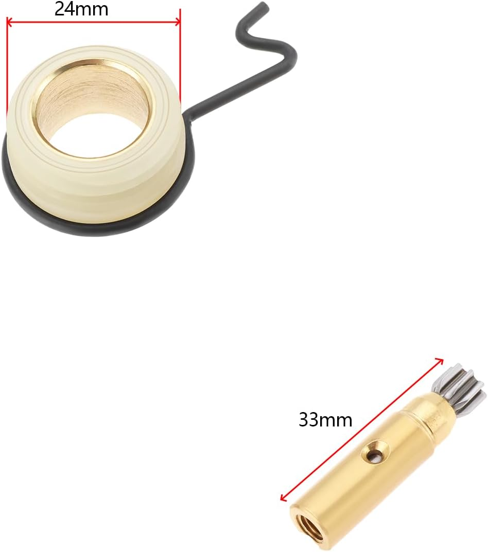 YINETTECH 1 Set Worm Gear Oil Pump Kit Compatible with STIHL MS170 MS180 MS190T MS210 MS230 MS250 MS171 MS181 MS191T MS211 Chainsaw Replacement Parts image number 5