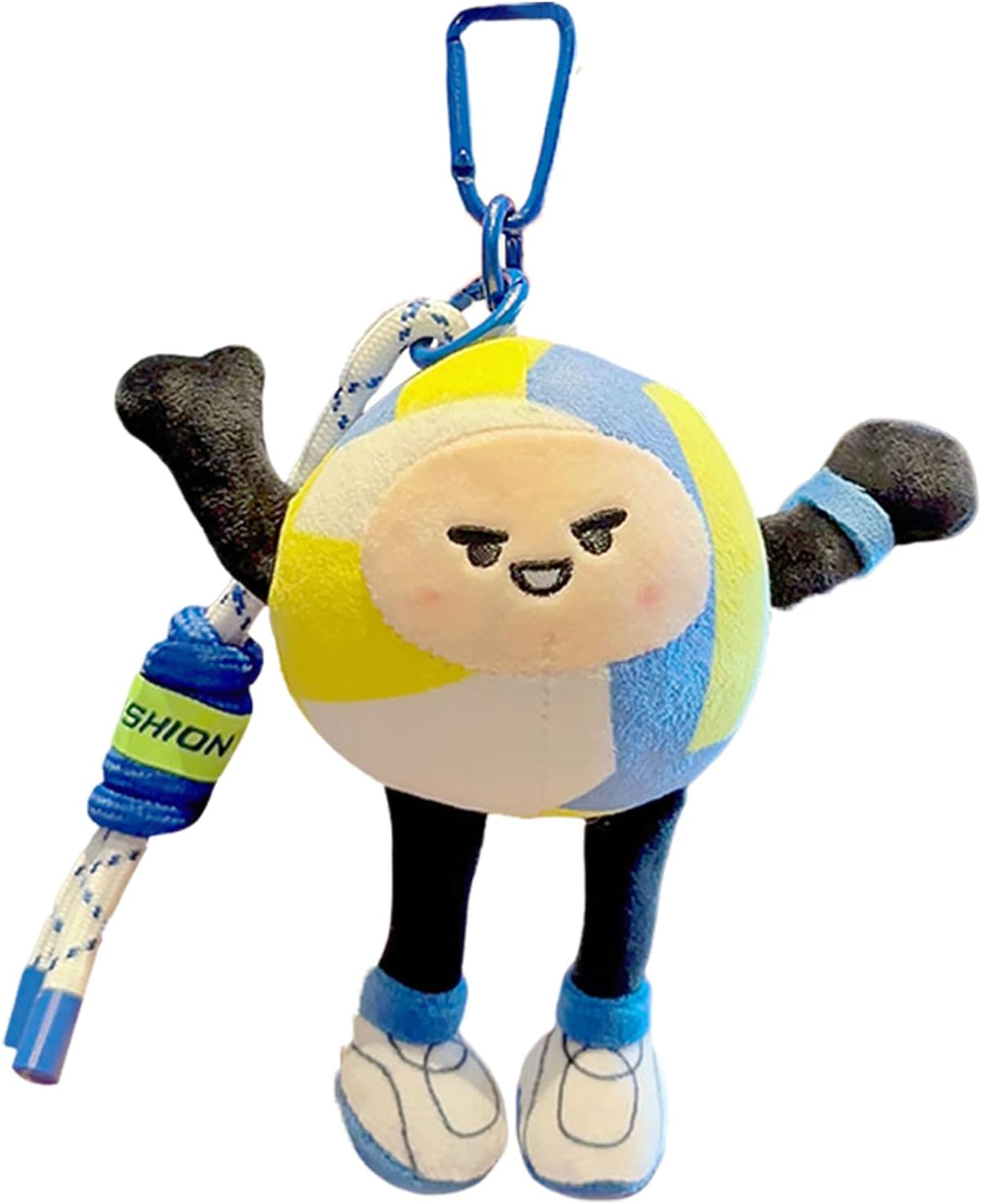 Plush Football Bunk - Soft Ball Key Ring, Cute Mini Keys | Sporty Pendant Toy for Football Lovers, Small Bag Accessory Bag, Gift Portable Keychain, Key Decoration image number 4