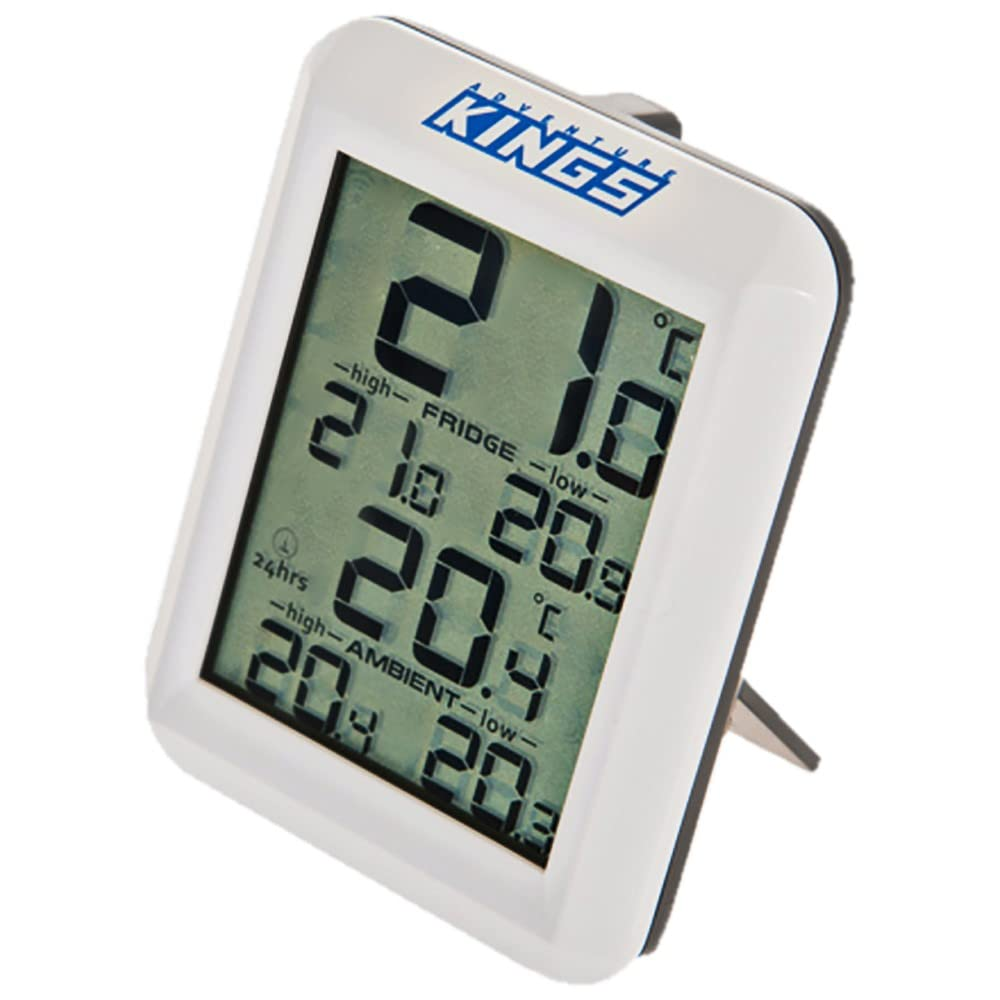 Adventure Kings Wireless Fridge Freezer Thermometer LCD Screen 30M Range 4WD SUV image number 5
