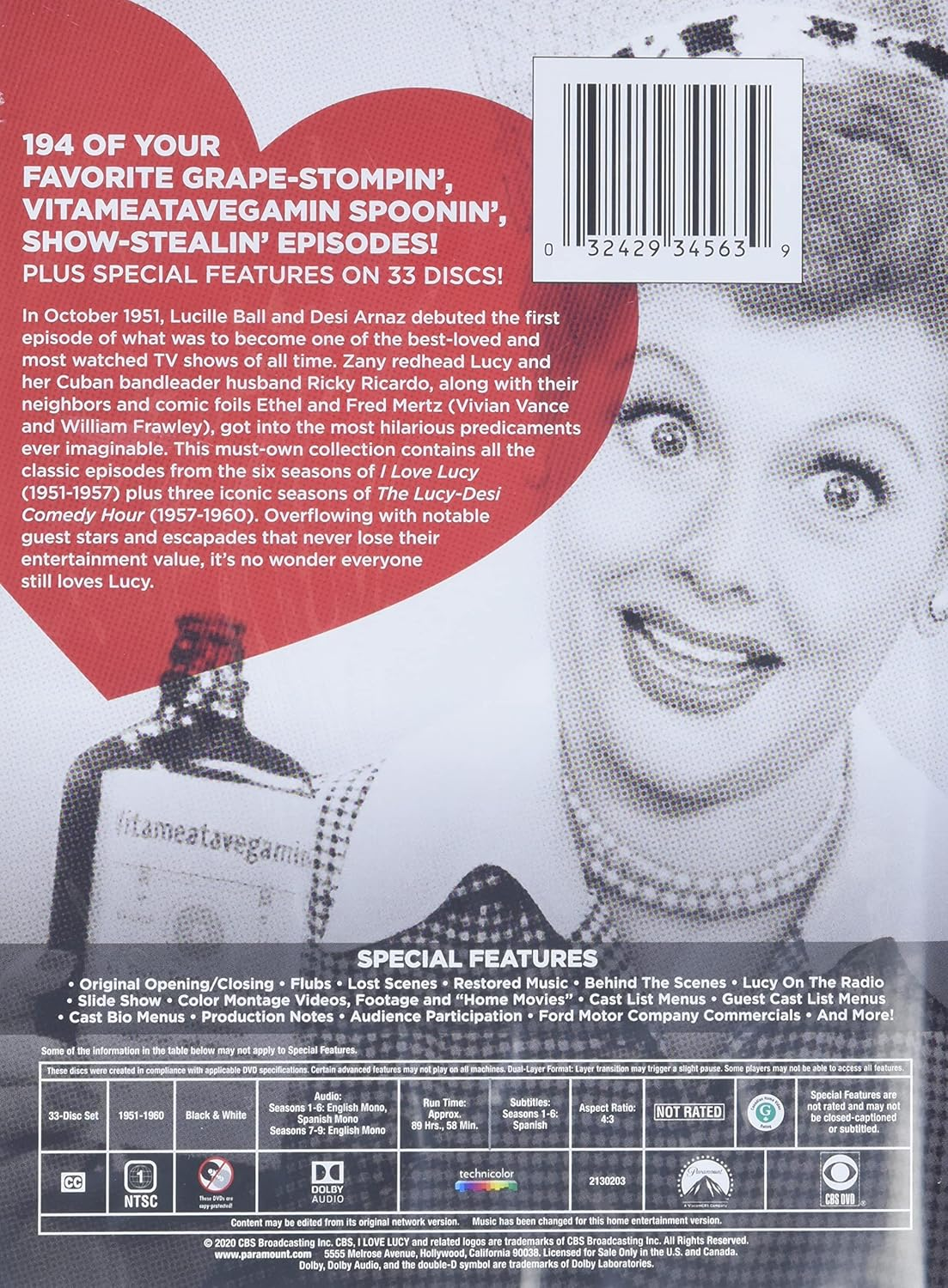 I Love Lucy: the Complete Series