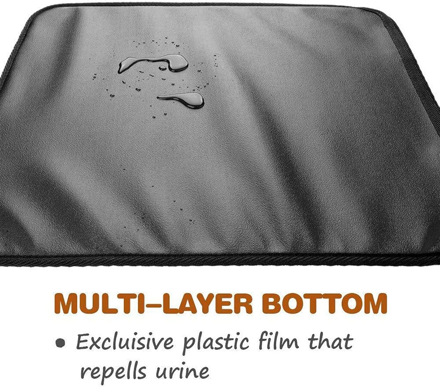 Zalati Cat Litter Tray Litter Mat Breathing Honeycomb Double Layer Design Water-Resistant for Pets