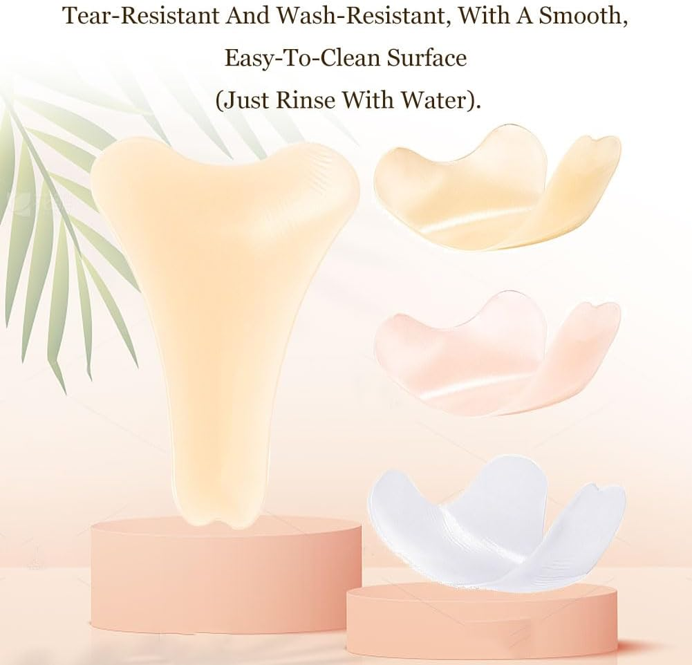 Waterproof Swimming Pads for Women, Soft Private Patches, Panty Liners Swimsuits and Lingerie Panty Liner/Barrier(5Pack) (Light Yellow) image number 6