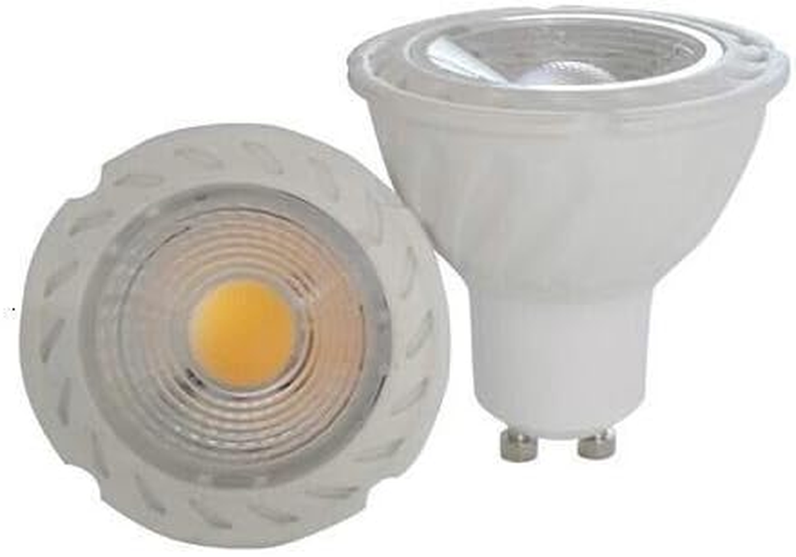 CYLED Gu10 5W Cob Led Dimmable Lamps, 50W Halogen Lamp Equivalent, 450Lm, Warm White, 3000K, 45 Beam Angle, Led Spot Light Bulbs,Pack of 10 Units image number 2