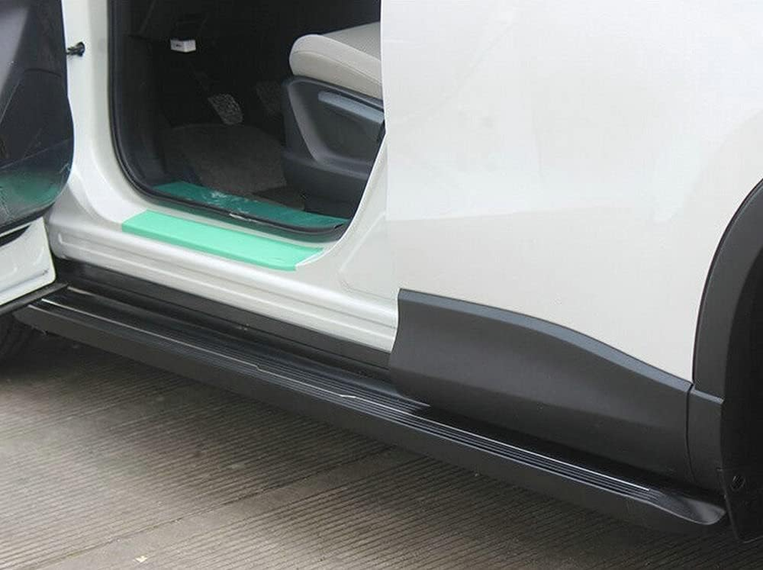 2Pcs Aluminum Running Boards Fixed Nerf Bars Side Steps with Brackets Compatible with Hyundai Santa Fe 2024-2025 (HJG) image number 2
