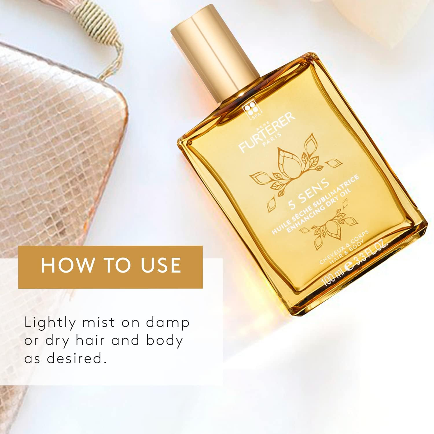 Rene Furterer 5 Sens Enhancing Dry Oil (Hair & Body) 100Ml/3.3Oz image number 2